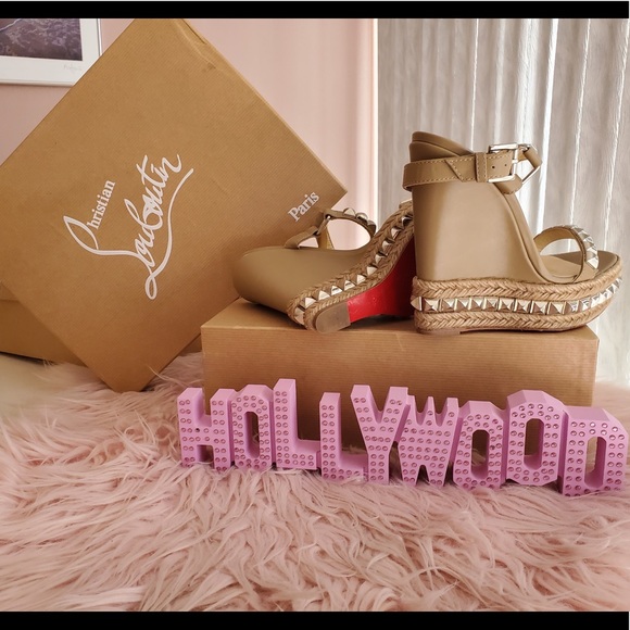 Christian Louboutin Shoes - Christian Louboutin Cataclou Wedge Sandal